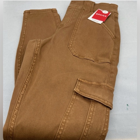 SPANX Denim - SPANX Women's Tan Cargo Jeans